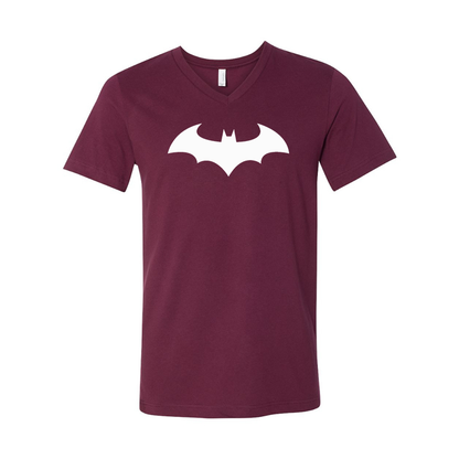 Batman BELLA  CANVAS  Jersey V-Neck Tee