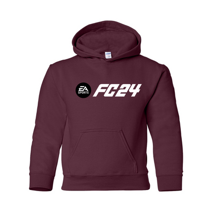 Youth's EA Sports FC 24  Gildan Heavy Blend Hooded Sweatshirt