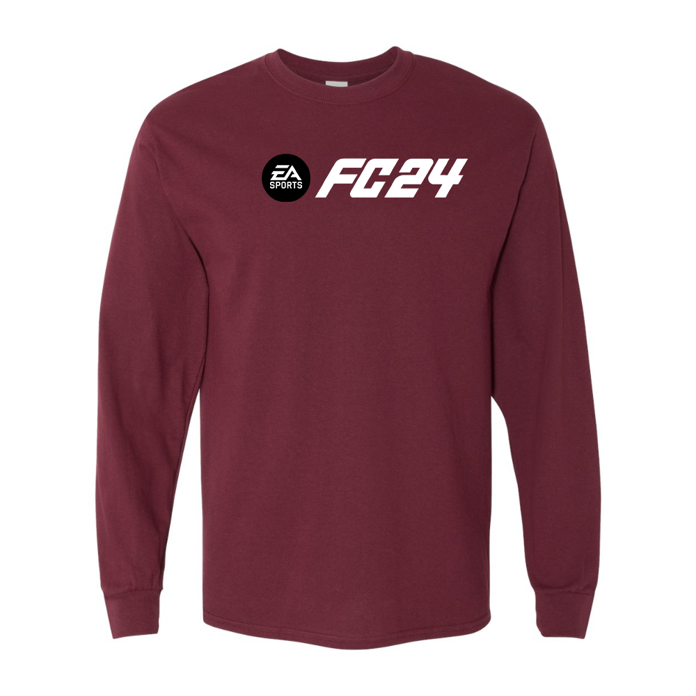 Men's EA Sports FC 24  Gildan Heavy Cotton Long Sleeve T-Shirt