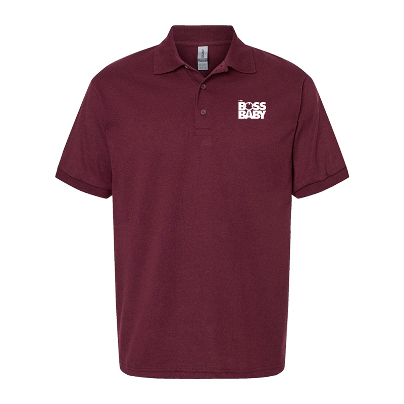 Men's Boss Baby Gildan Dry Blend Jersey Polo