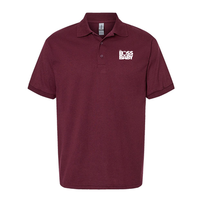 Men's Boss Baby Gildan Dry Blend Jersey Polo