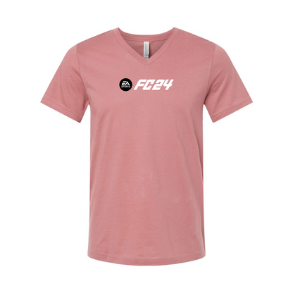 EA Sports FC 24 BELLA  CANVAS  Jersey V-Neck Tee