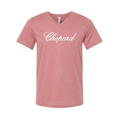 Chopard  BELLA  CANVAS  Jersey V-Neck Tee