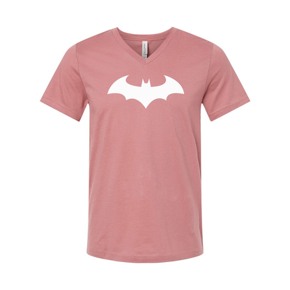 Batman BELLA  CANVAS  Jersey V-Neck Tee