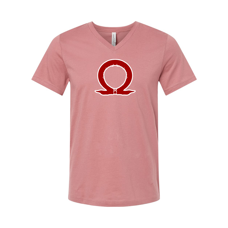 God Of War BELLA  CANVAS  Jersey V-Neck Tee