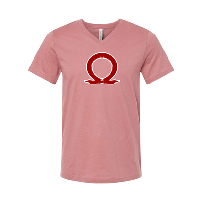 God Of War BELLA  CANVAS  Jersey V-Neck Tee