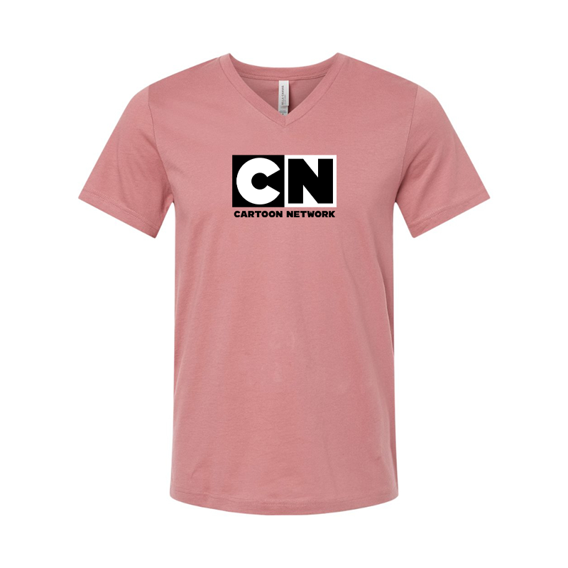Cartoon Network BELLA  CANVAS  Jersey V-Neck Tee
