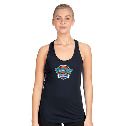 Women's Paw Patrol Next Level Ideal Racerback Tank