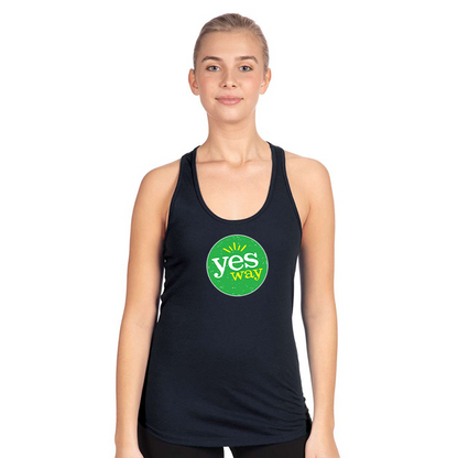 Women's Yes Way  Next Level Ideal Racerback Tank