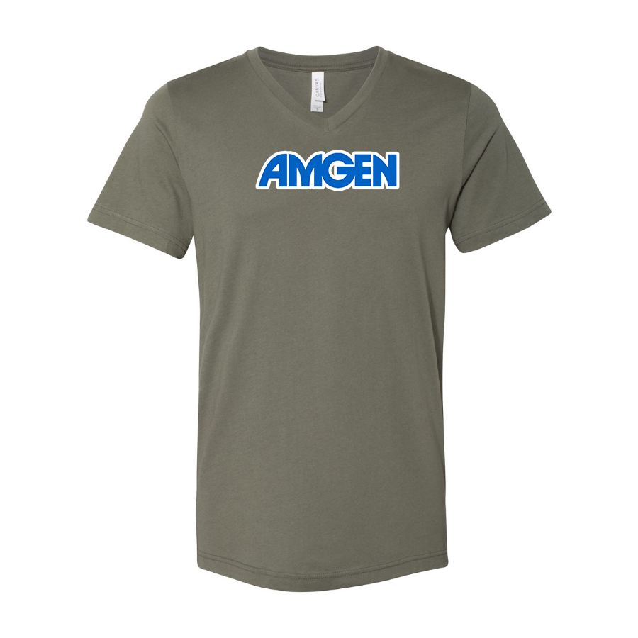 Amgen  BELLA  CANVAS  Jersey V-Neck Tee