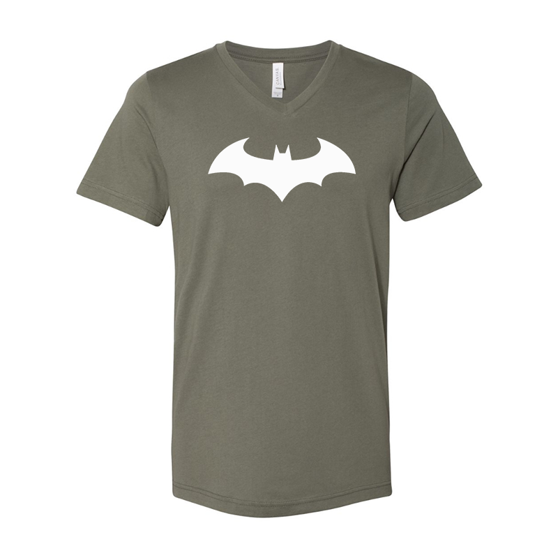 Batman BELLA  CANVAS  Jersey V-Neck Tee