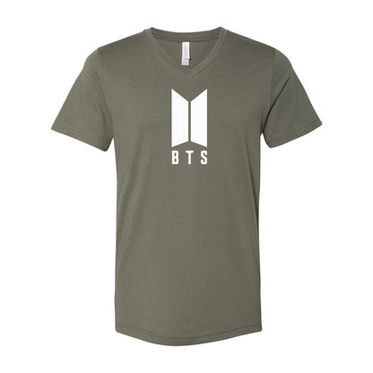 BTS BELLA  CANVAS  Jersey V-Neck Tee