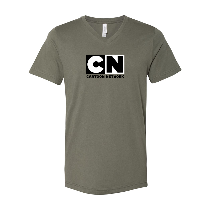 Cartoon Network BELLA  CANVAS  Jersey V-Neck Tee