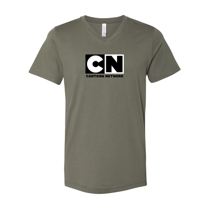 Cartoon Network BELLA  CANVAS  Jersey V-Neck Tee