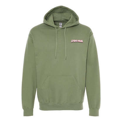 Men's Spider Man Gildan Softstyle Midweight Hooded Sweatshirt
