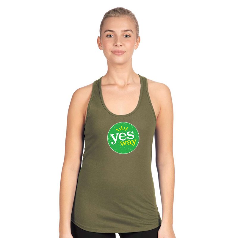 Women's Yes Way  Next Level Ideal Racerback Tank