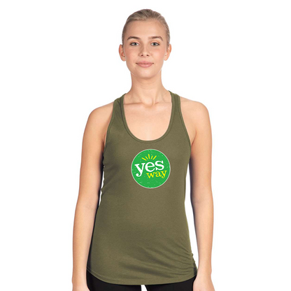 Women's Yes Way  Next Level Ideal Racerback Tank