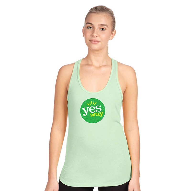 Women's Yes Way  Next Level Ideal Racerback Tank