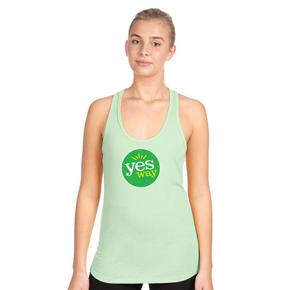 Women's Yes Way  Next Level Ideal Racerback Tank