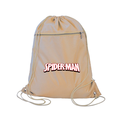 Spider Man Q-Tees  Polyester Cinchpack