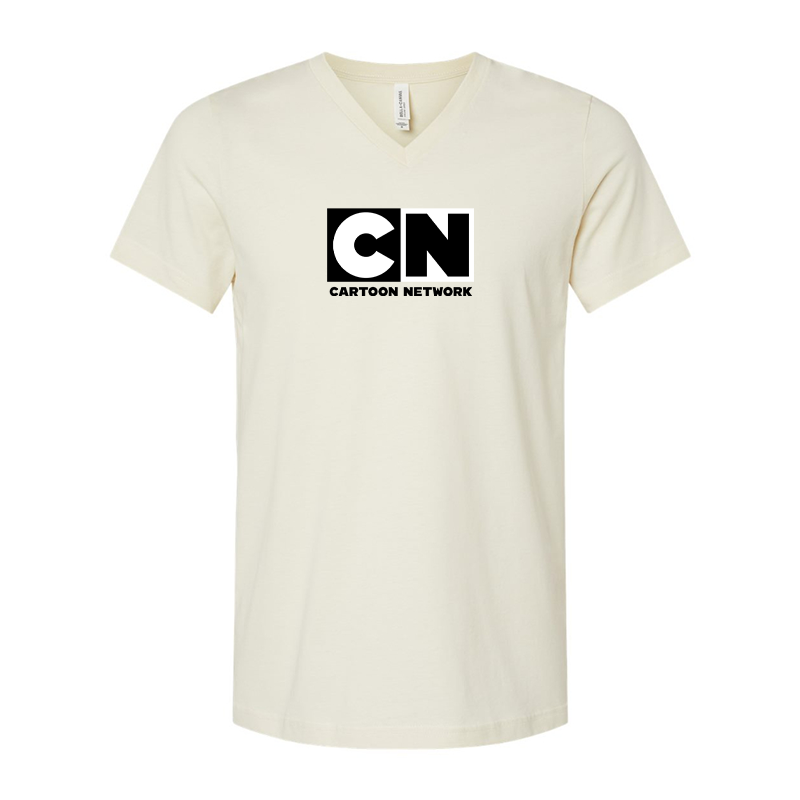 Cartoon Network BELLA  CANVAS  Jersey V-Neck Tee