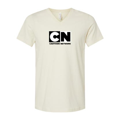 Cartoon Network BELLA  CANVAS  Jersey V-Neck Tee