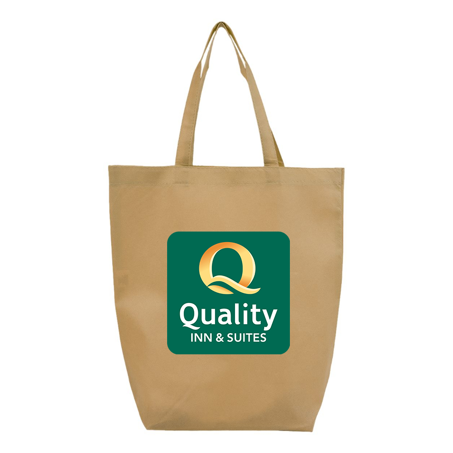 Quality Inn & Suites Q-Tees Non-Woven Gusset Bottom Tote