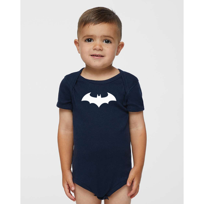 Batman Rabbit Skins Infant Baby Rib Bodysuit