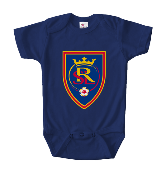 Real Salt Lake Soccer Baby Romper Onesie