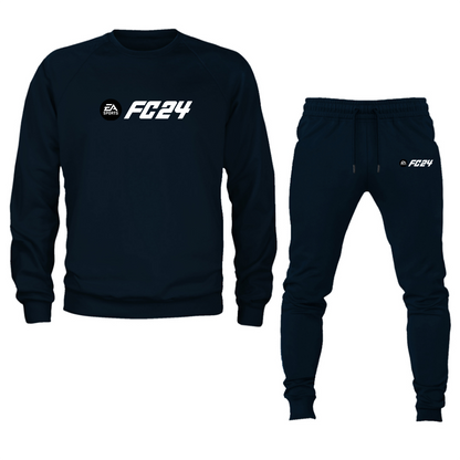 Men's EA Sports FC 24  Crewneck Sweatshirt Joggers Set