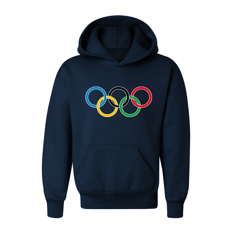 Youth Olympics Rings Pullover Hoodie