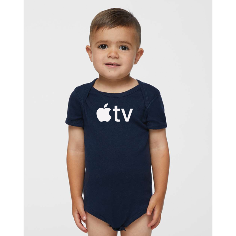 Apple TV Rabbit Skins Infant Baby Rib Bodysuit