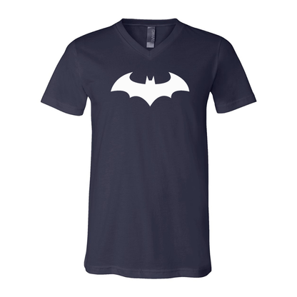Batman BELLA  CANVAS  Jersey V-Neck Tee