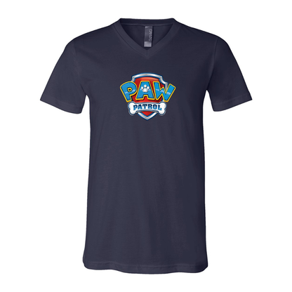 Paw Patrol BELLA  CANVAS  Jersey V-Neck Tee