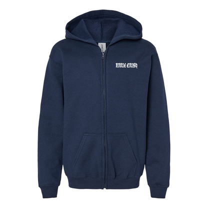 Youth's Billie Eilish Gildan Heavy Blend Full-Zip Hooded Sweatshirt