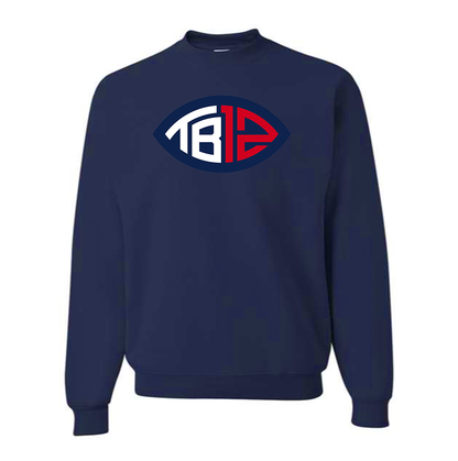 Men's Tom Brady 12 Crewneck Sweatshirt