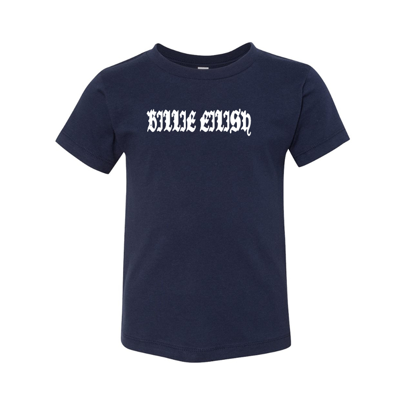 Billie Eilish BELLA  CANVAS Toddler Jersey Tee