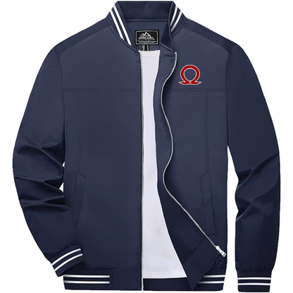 Men's God Of War Boladeci  Bomber Jackets Lightweight Water Resistant Breathable Spring Fall Full Zip Thin Windbreaker Light Jackets