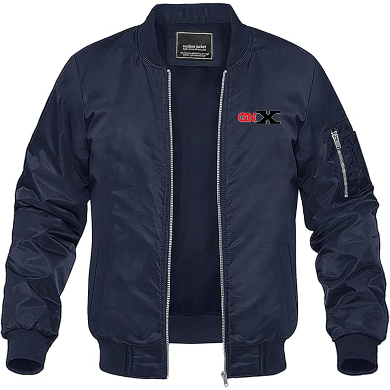 MAGNIVIT Men's GN X Lightweight Bomber Jacket Windbreaker Casual Fall Spring Outdoor Coat