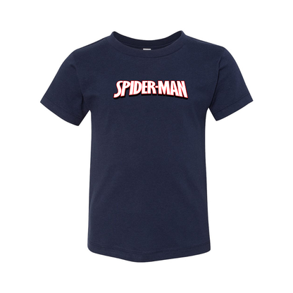 Spider Man BELLA  CANVAS Toddler Jersey Tee