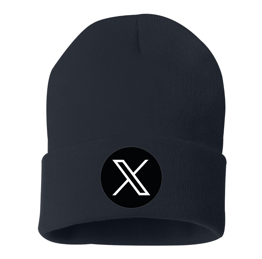 Twitter X Beanie Hat