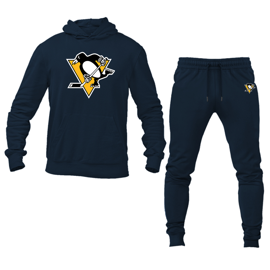 Men's NHL Pittsburgh Penguins Hoodie and Joggers Set