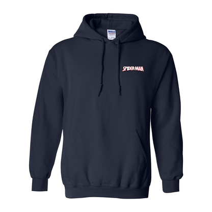 Men's Spider Man Gildan Heavy Blend Hooded Sweatshirt