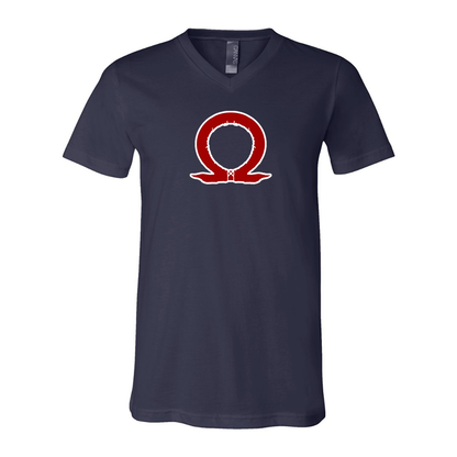 God Of War BELLA  CANVAS  Jersey V-Neck Tee