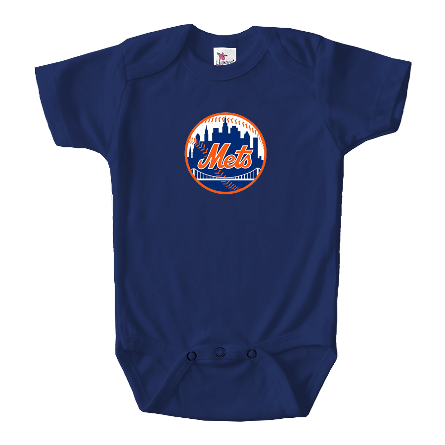 New York Mets Baby Romper Onesie