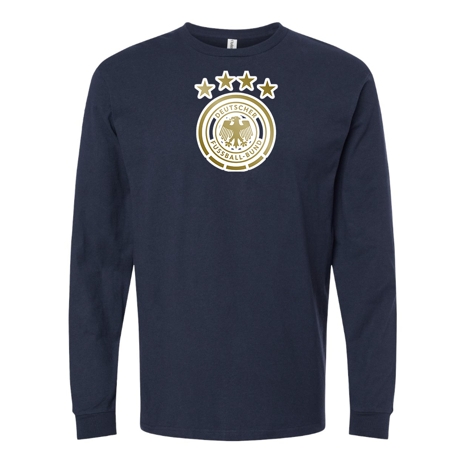 Men's Germany soccer Long sleeves T-Shirt