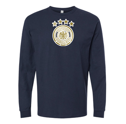 Men's Germany soccer Long sleeves T-Shirt