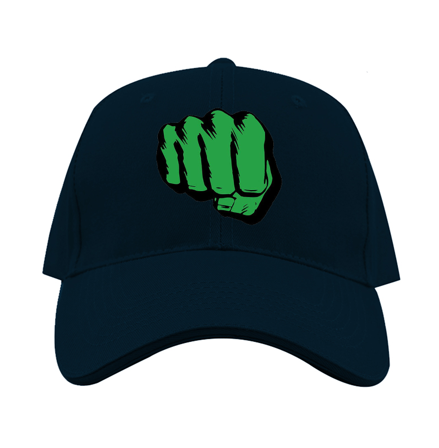 Hulk Punch Baseball Cap Hat