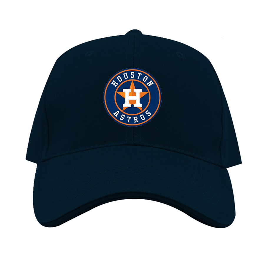 Houston Astros Dad Baseball Cap Hat