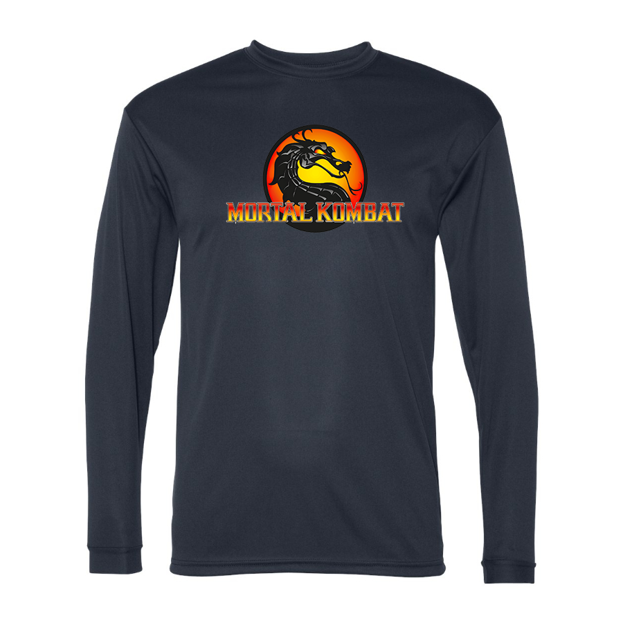 Men's Mortal Kombat Polyester Long Sleeve T-Shirt